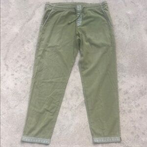 Paul Ropp Men's Green Drawstring Casual Lounge Resort Style Pant Size 2/S